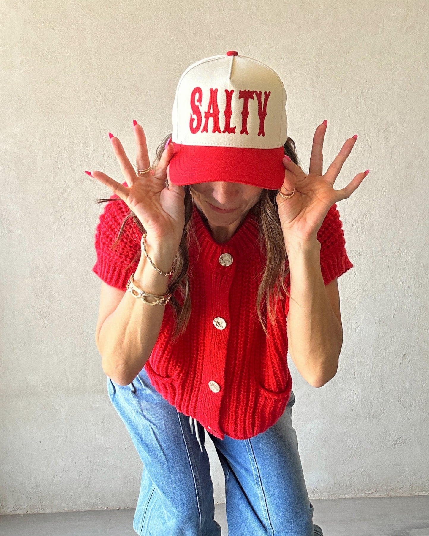 Salty Hat in Red