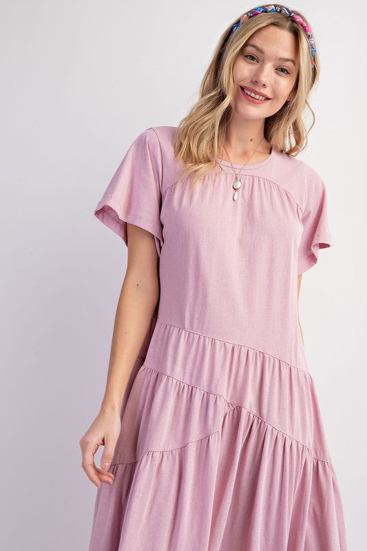Ella Dress in Light Mauve