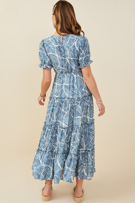 Bella Dress in Blue Mix