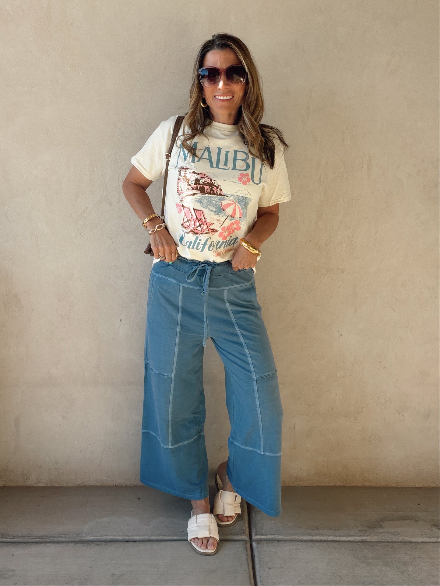 Sandy Pants in Blue