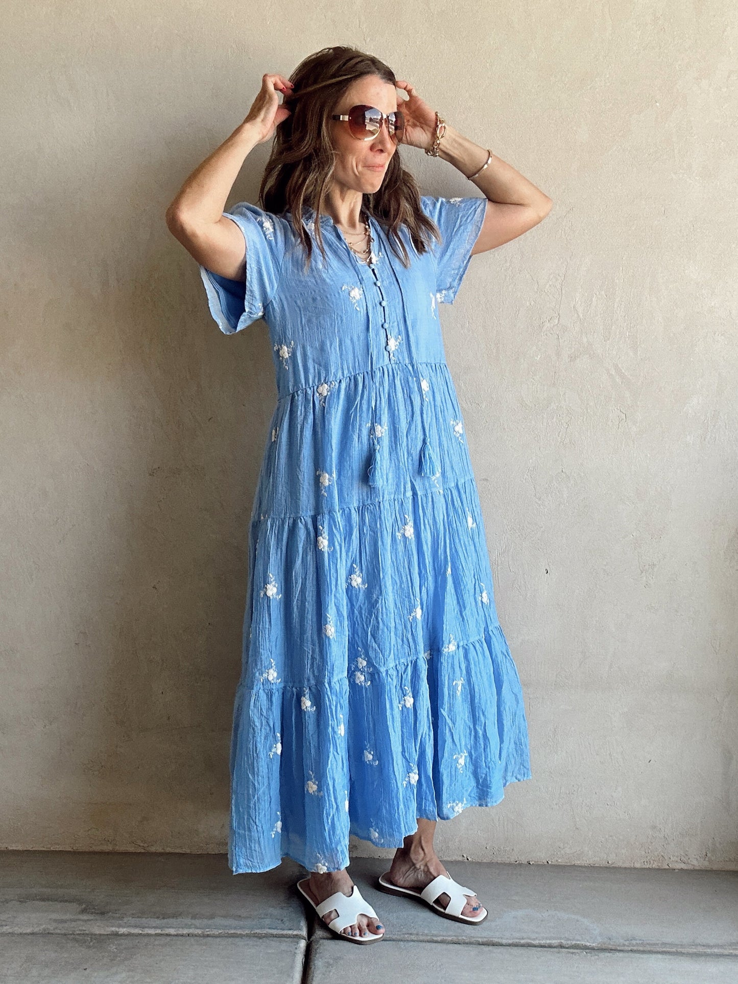 Brooke Maxi in Blue
