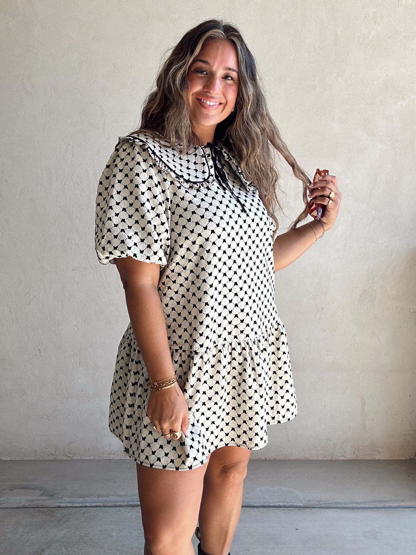 Cecee Dress in Taupe