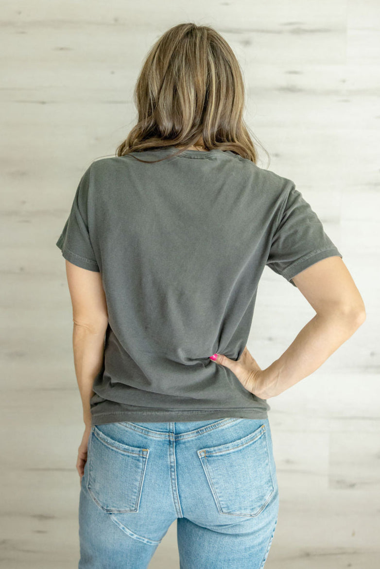 Amalfi Coast Tee in Pepper