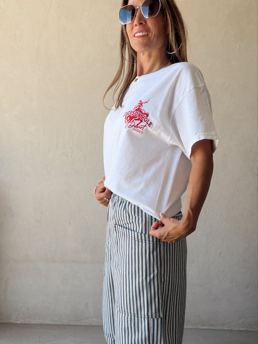 Jackson Hole Tee In White