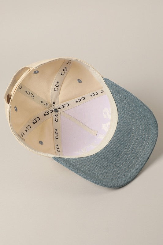 Salty Hat in Denim