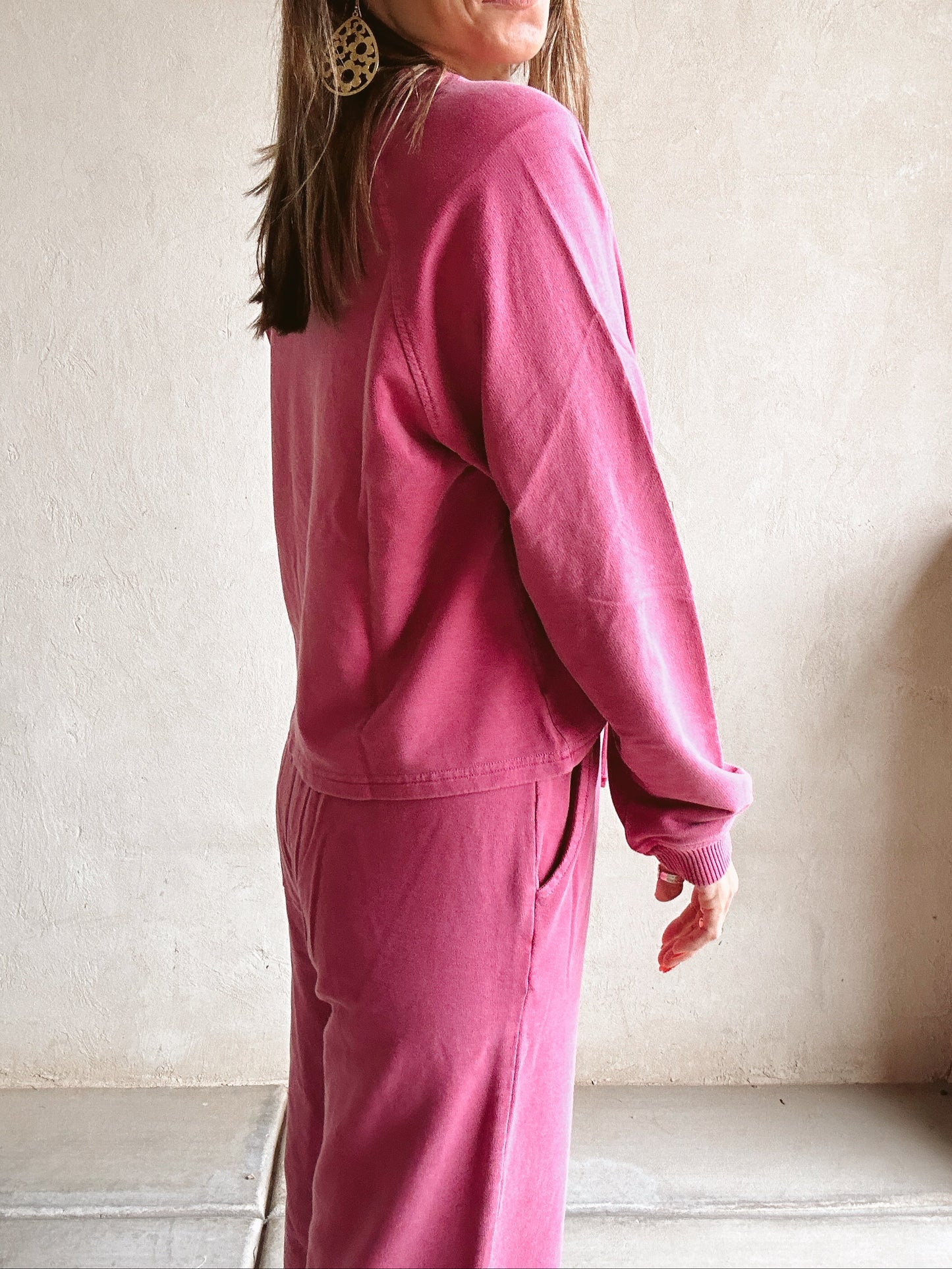 Isla Set in Raspberry