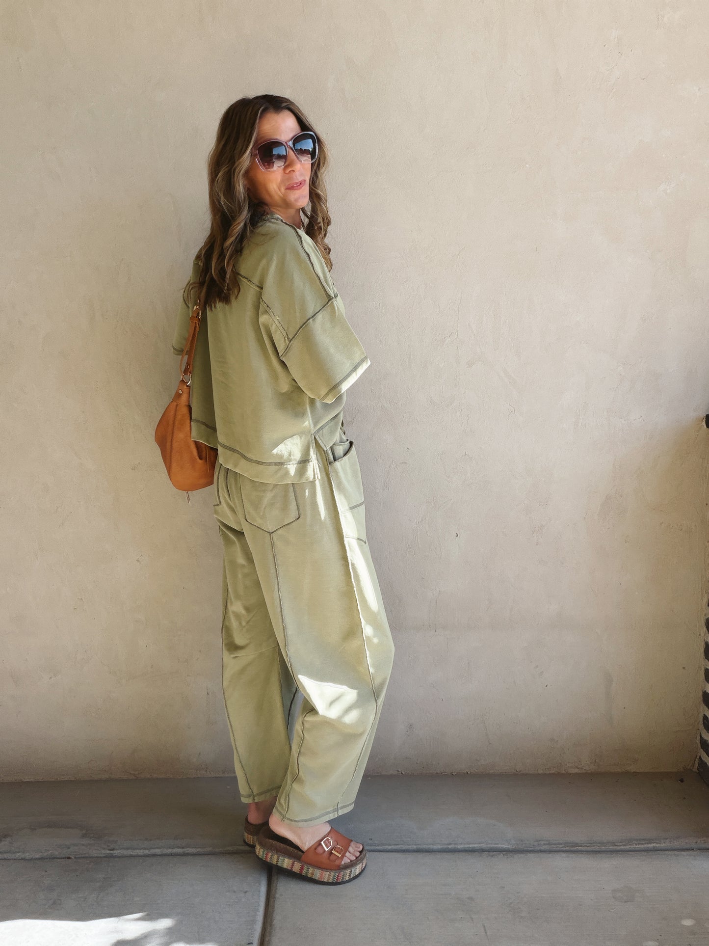 Clara Set in Olive