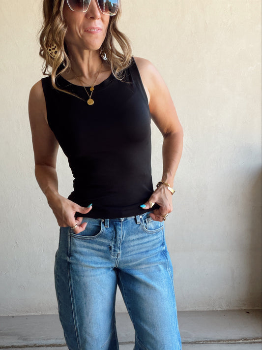 Aubrey Tank in Black