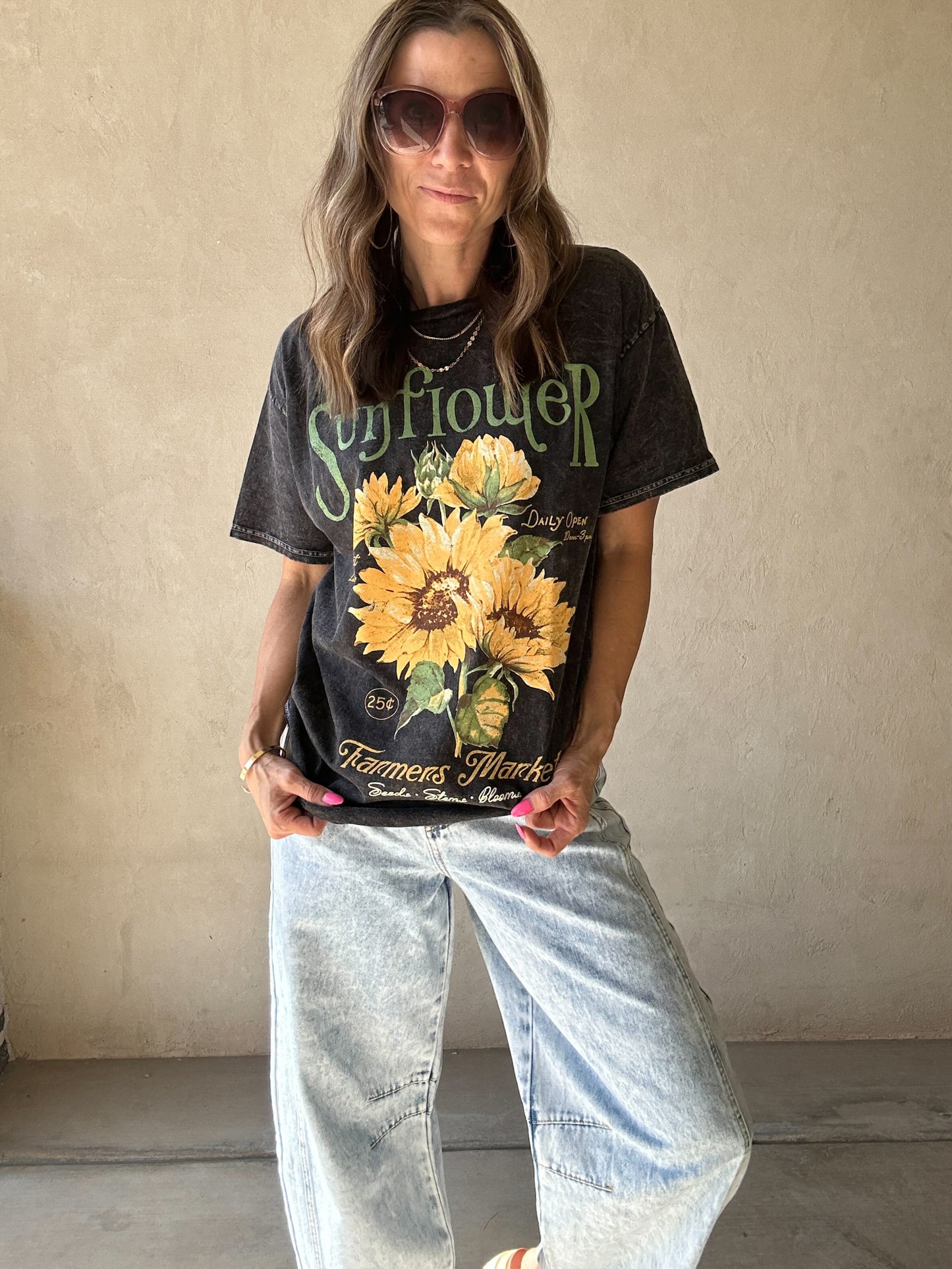 Annika Barrel Jeans in Light Acid Wash