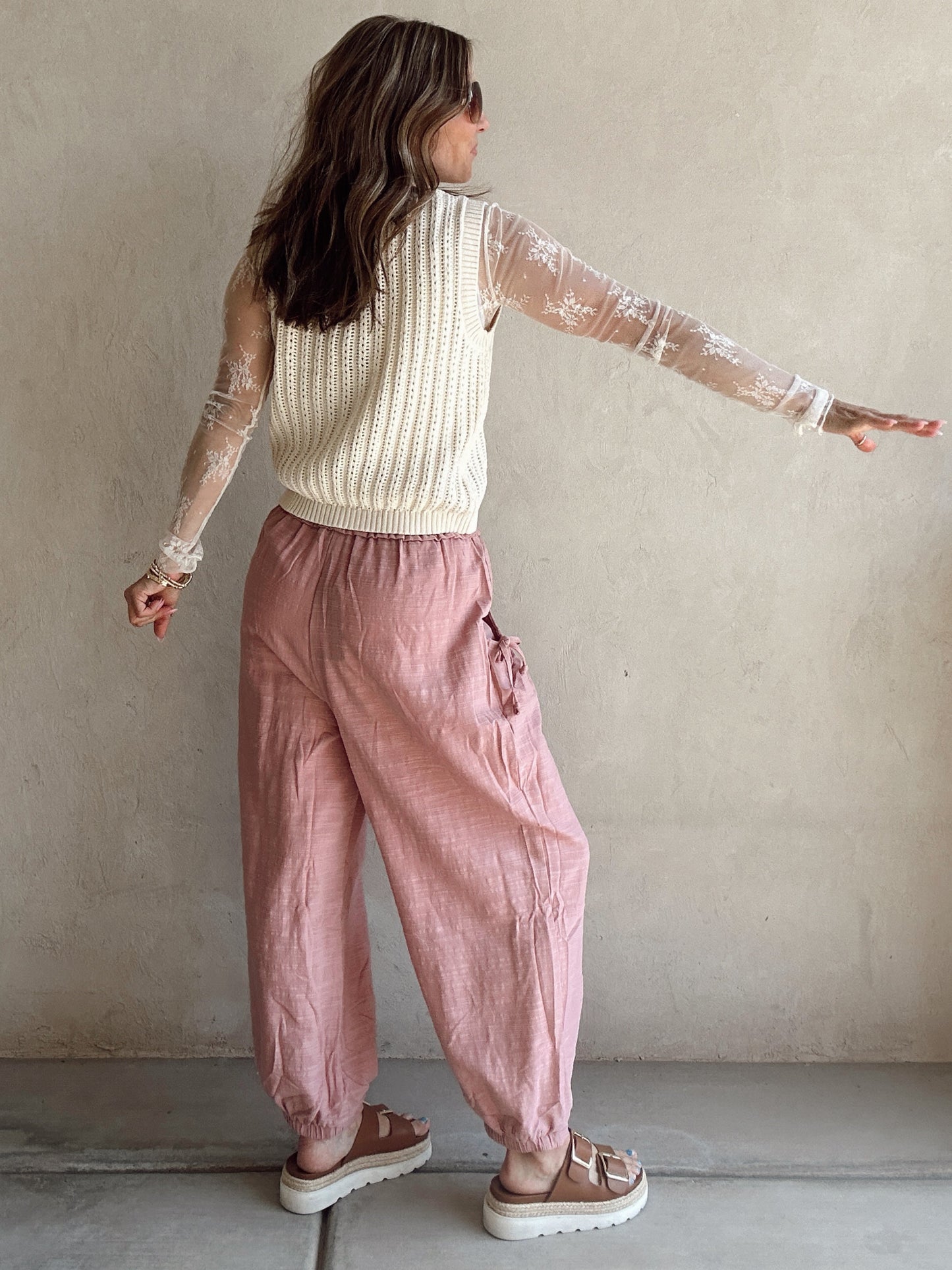 Steph Sweater Vest in Cream