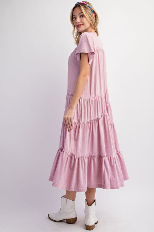 Ella Dress in Light Mauve
