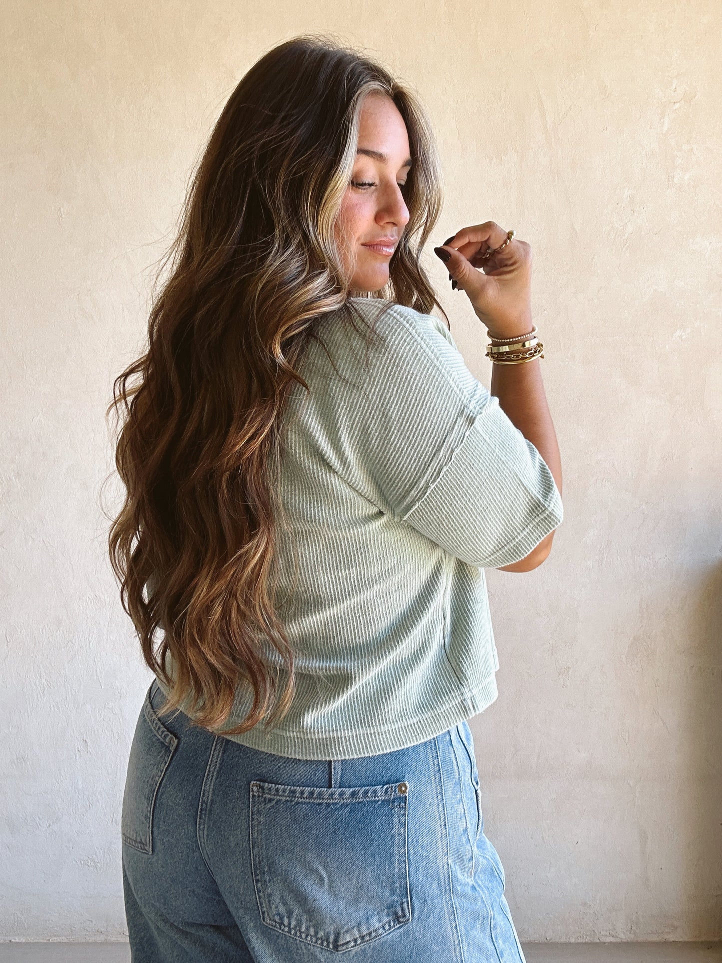 Marta Tee in Sage