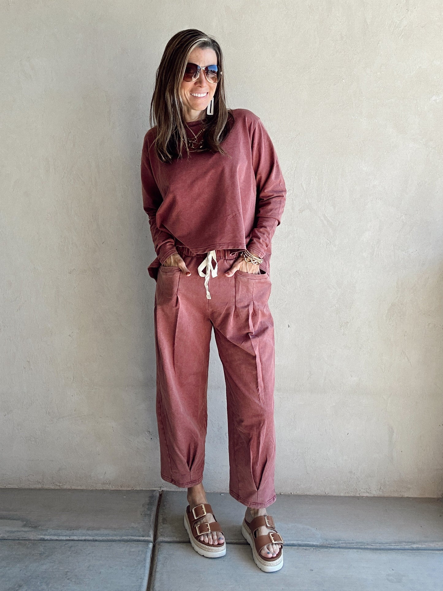Tiffany Set in Burgundy