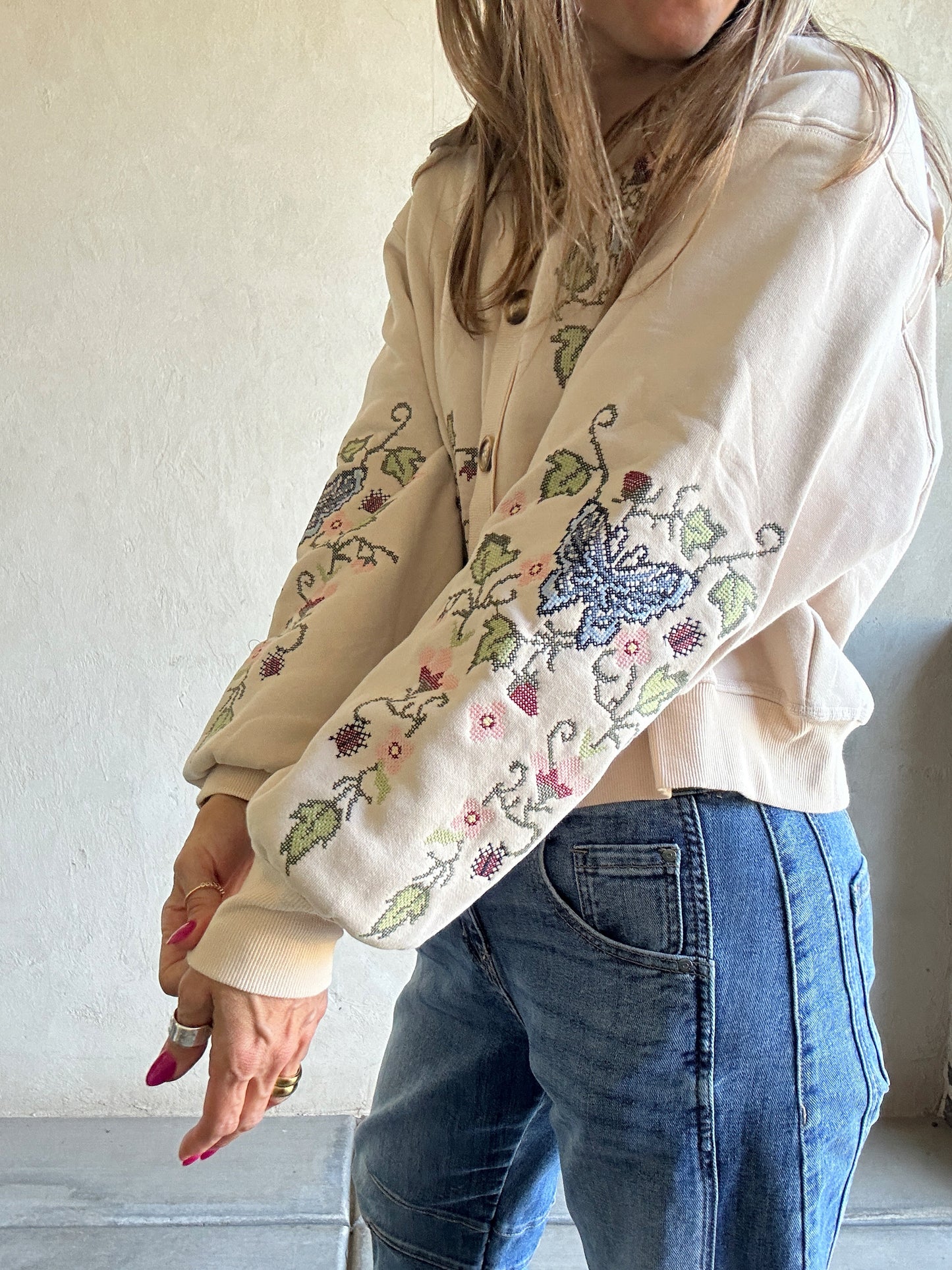 Eileen Cardigan in Cream