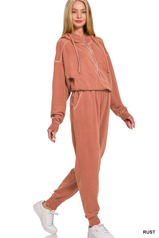 Jumpsuit of Your Dreams in Rust
