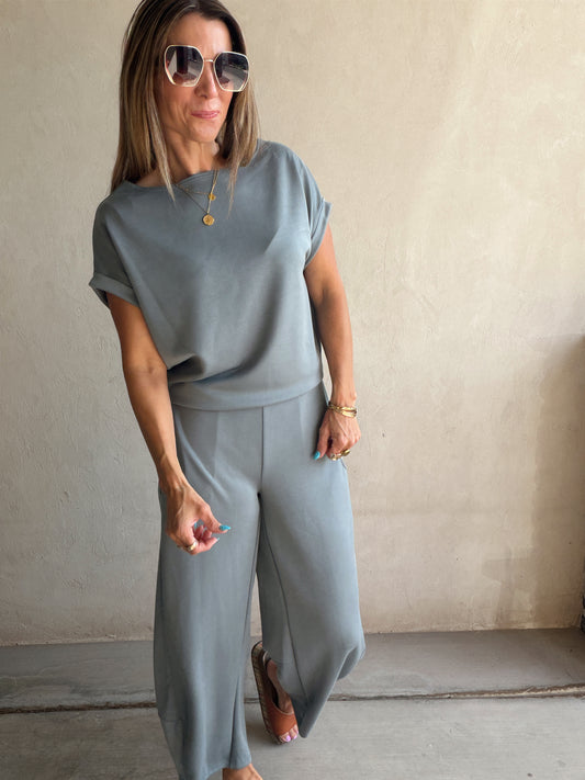 Keri Set in Ash Jade