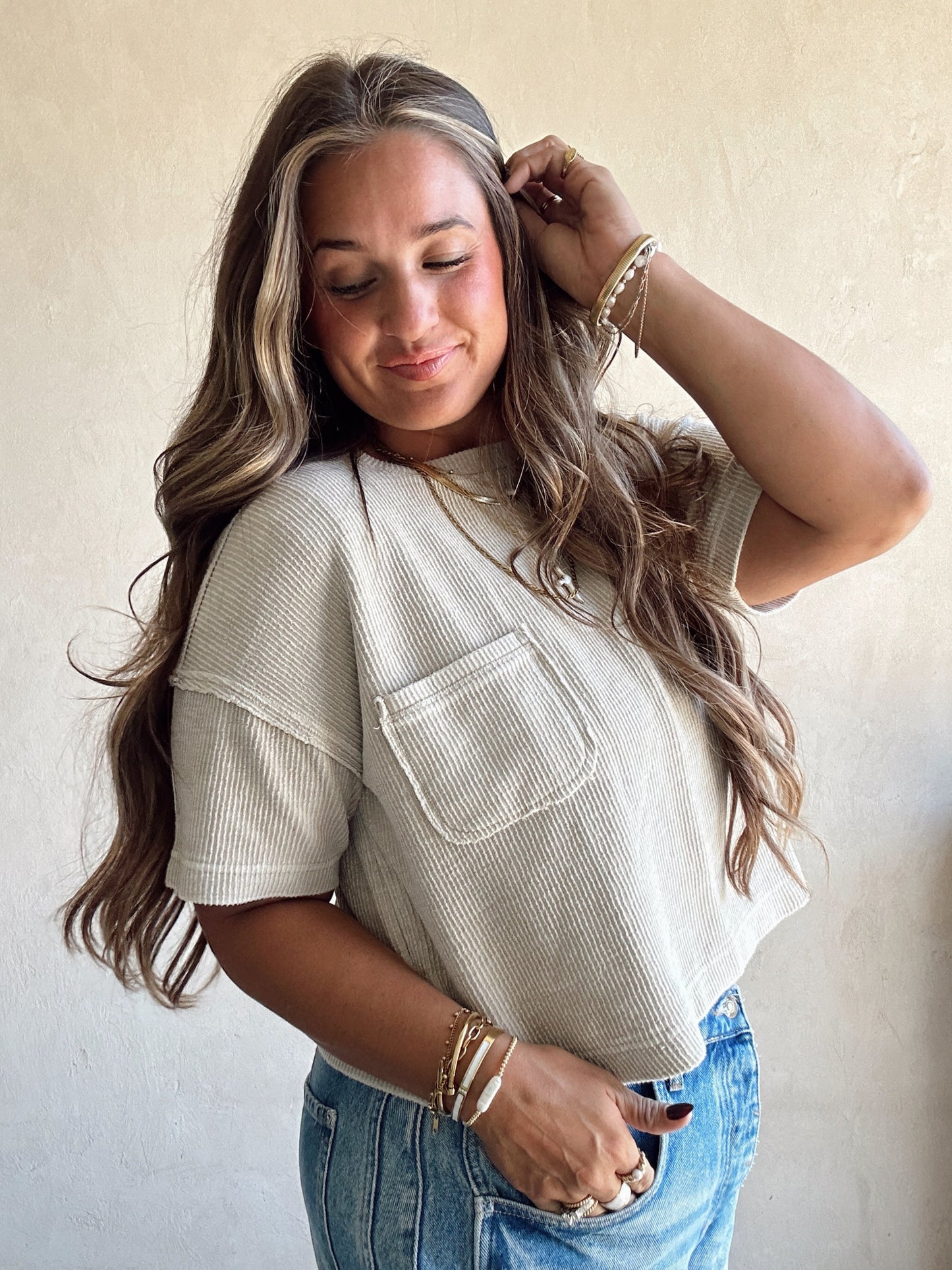 Marta Tee in Tan