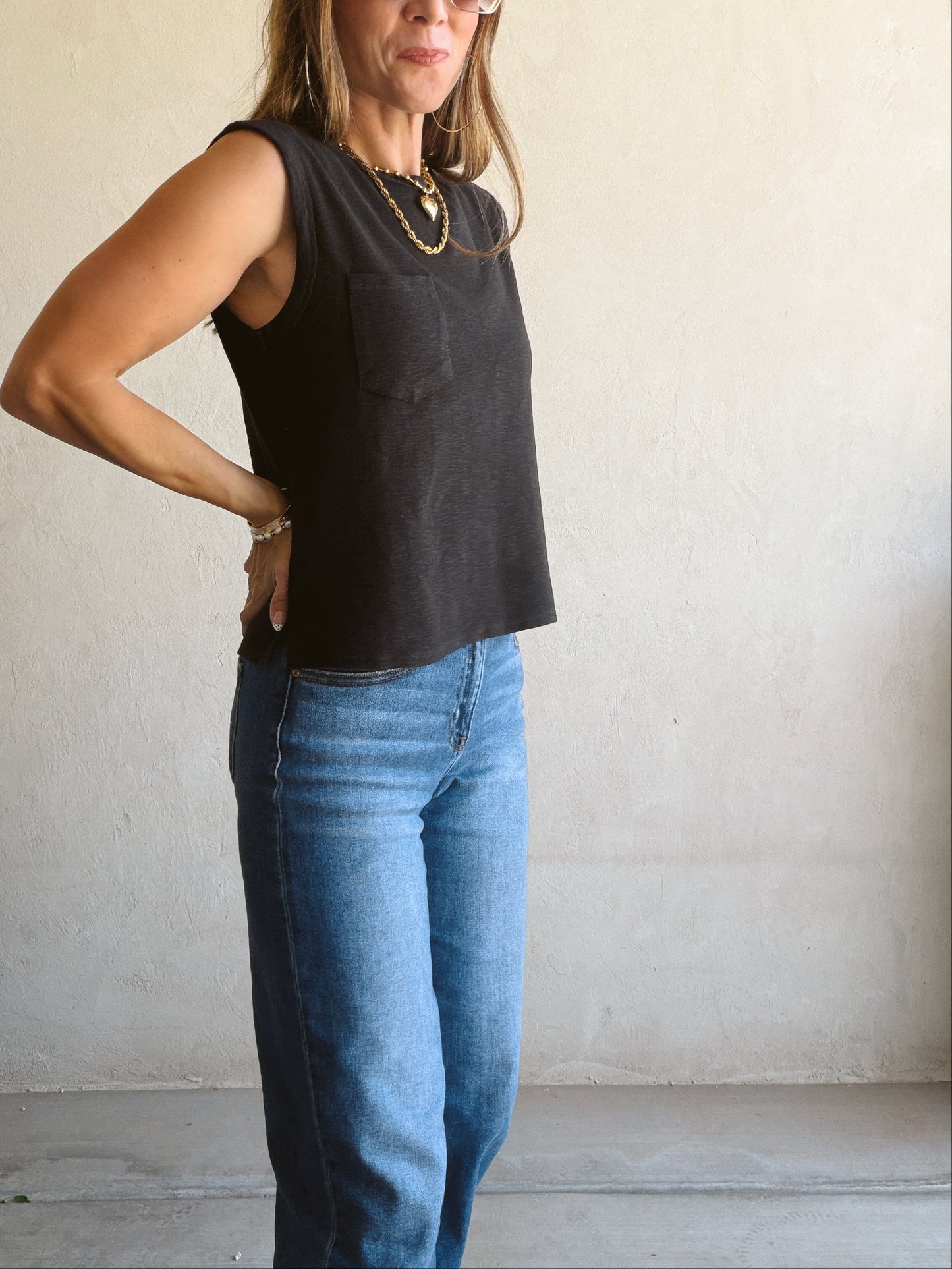 Lilly Barrel Jeans in Dark Denim