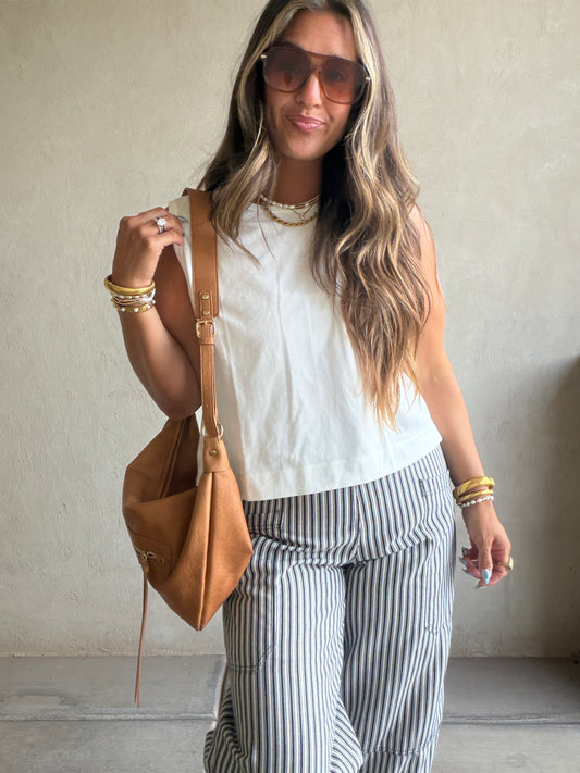 Melissa Tank in White