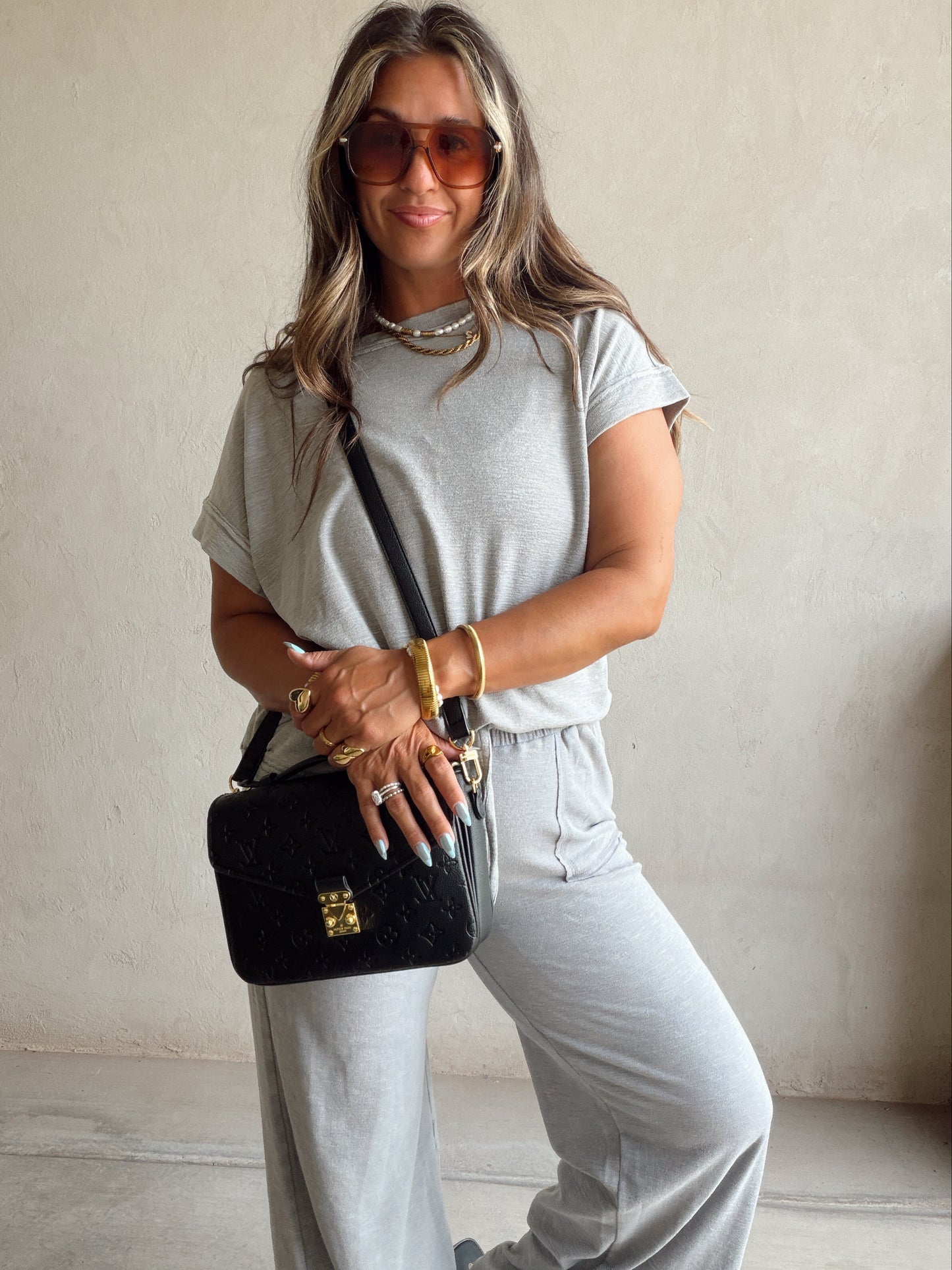 Vanessa Set in Mineral Wash Gray