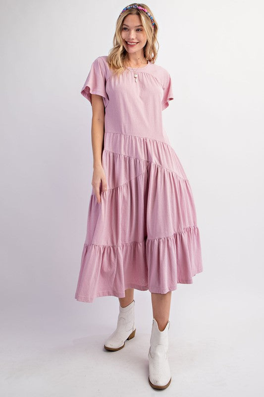 Ella Dress in Light Mauve