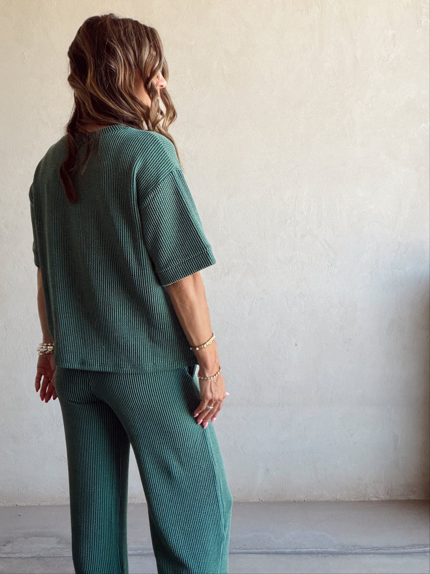 Ruby Set in Green