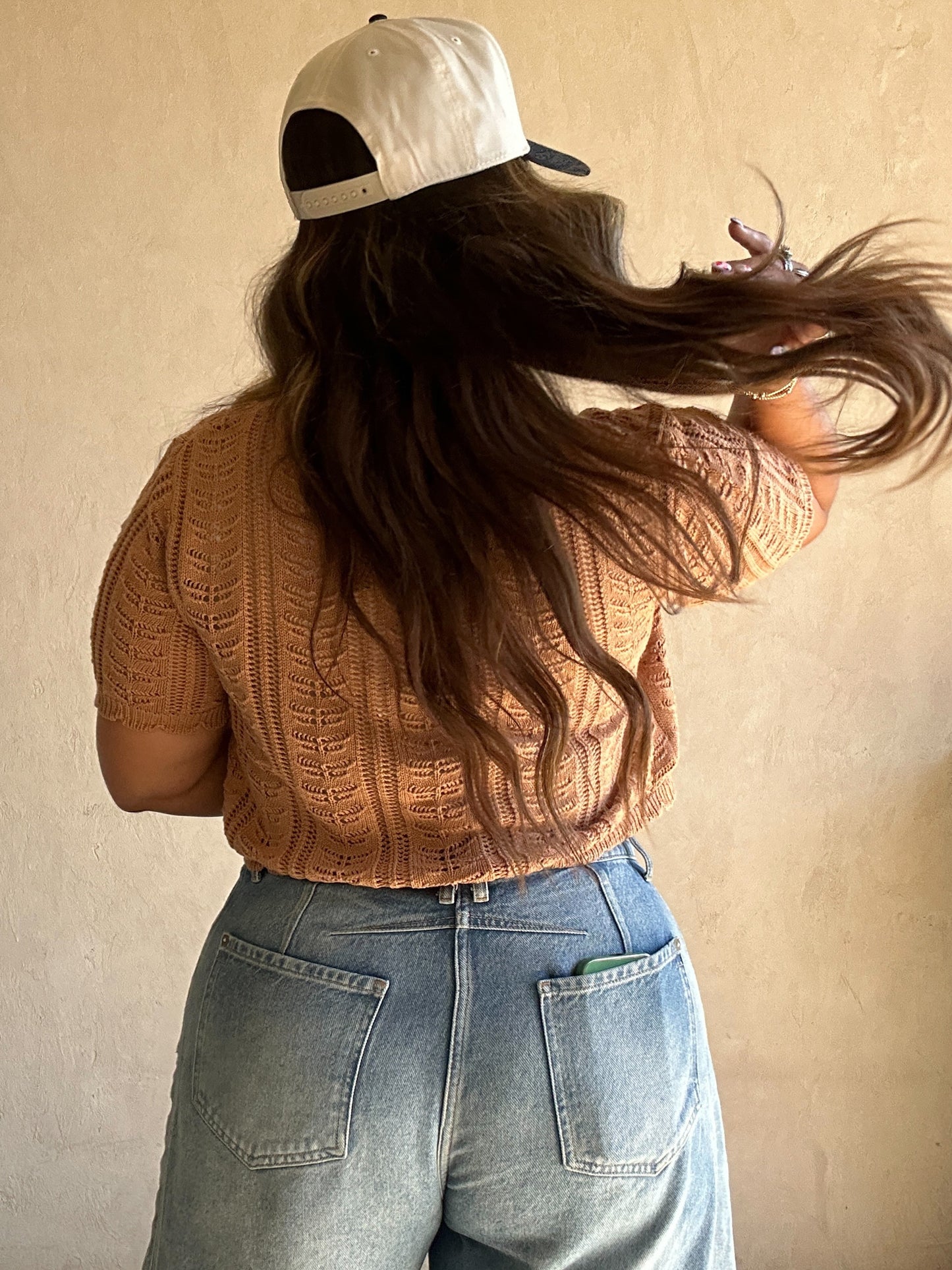 Cozette Sweater in Camel