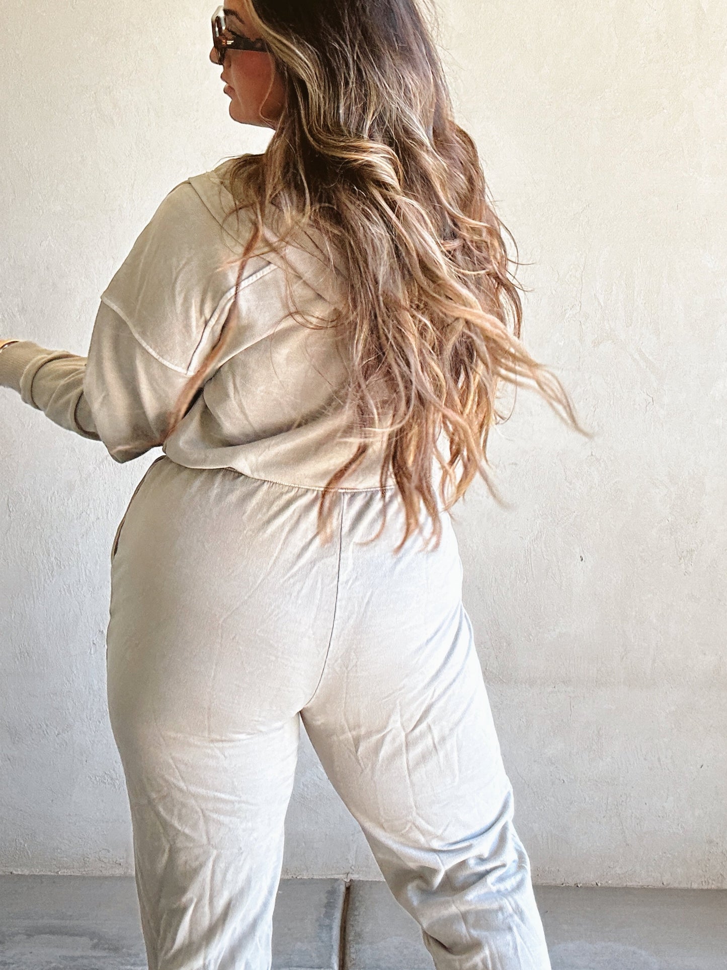 Jumpsuit of Your Dreams in Ash Mocha