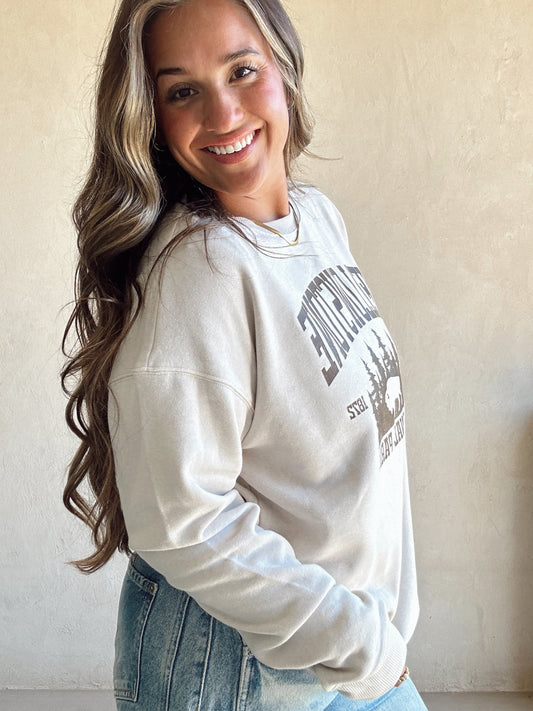 Yellowstone Sweatshirt in Oat
