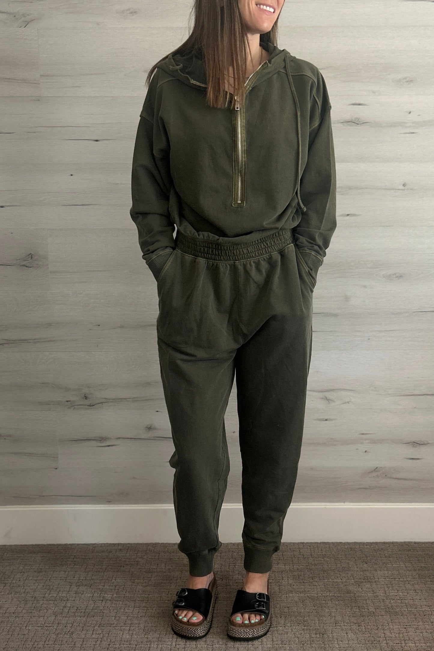 Jumpsuit of Your Dreams in Olive