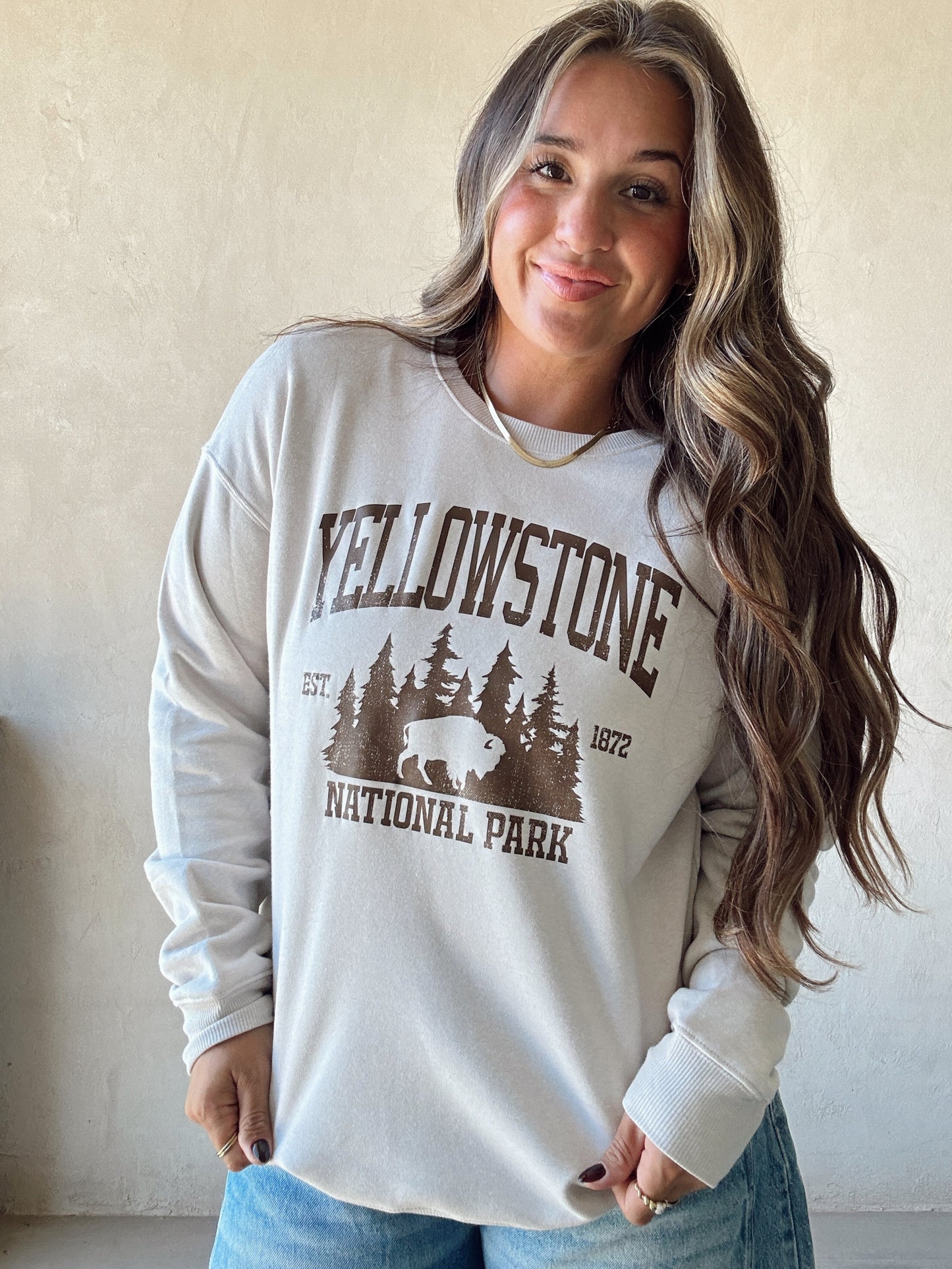 Yellowstone Sweatshirt in Oat