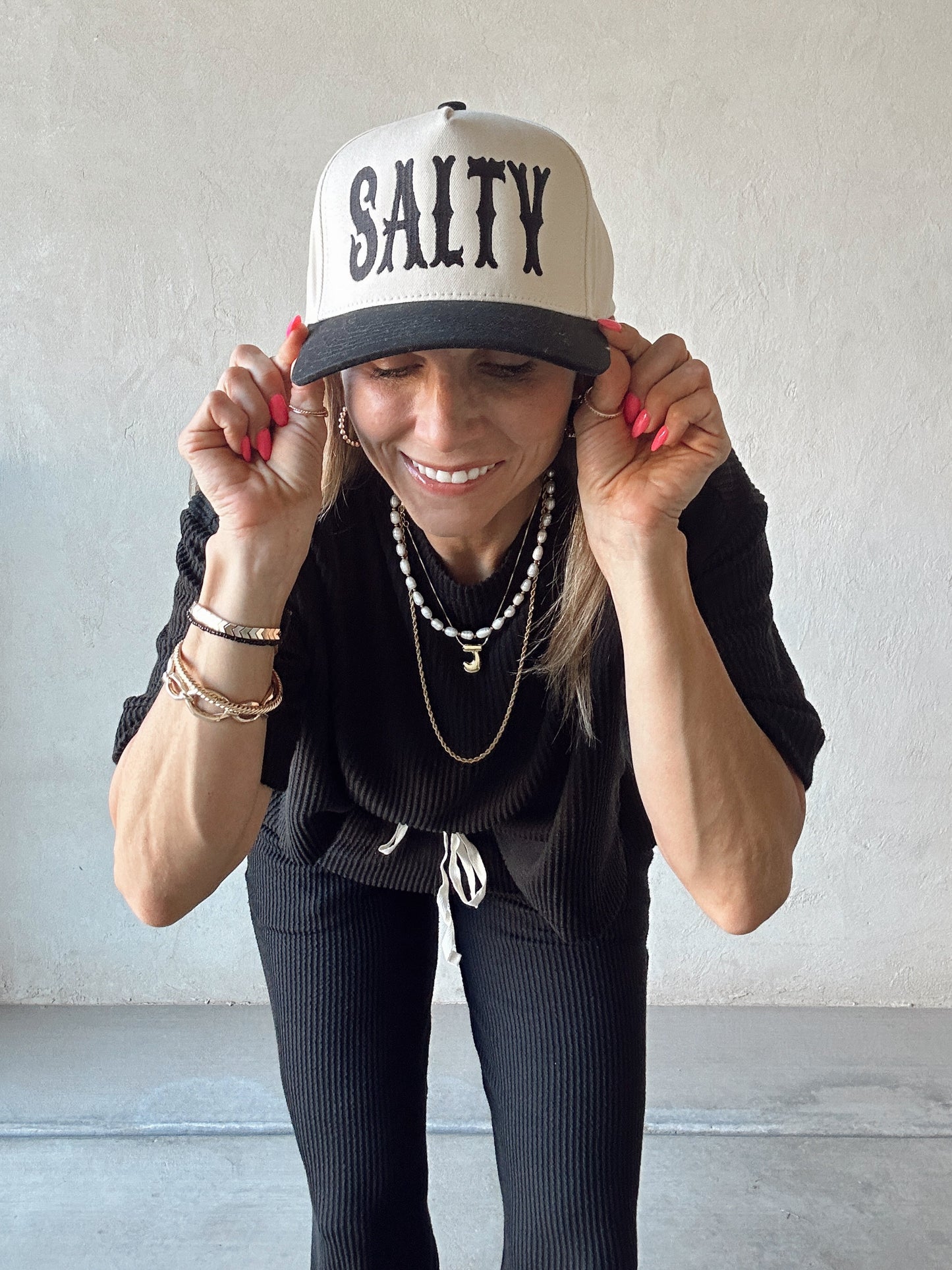 Salty Hat in Black