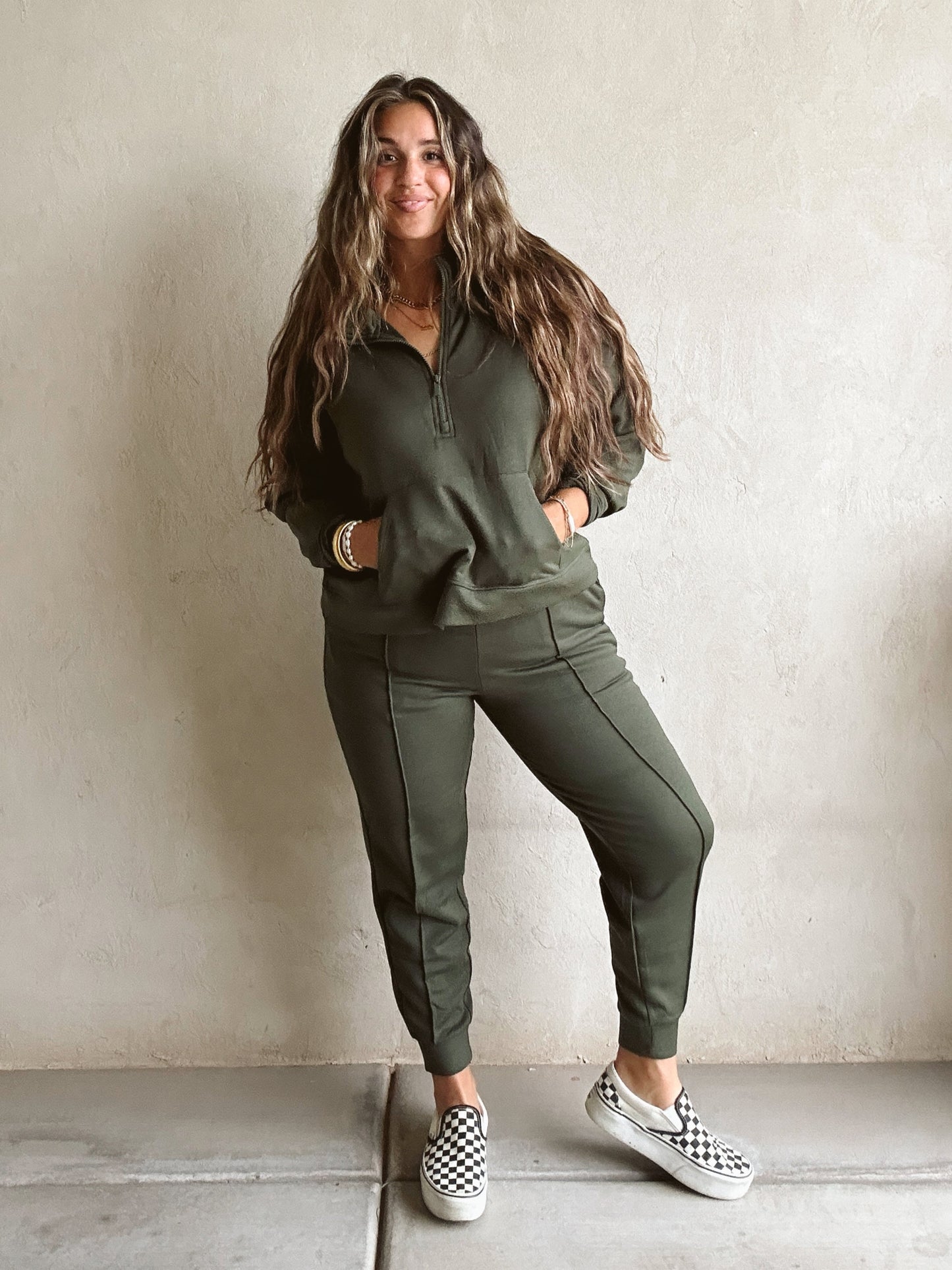 Ashtyn Set in Olive or Black