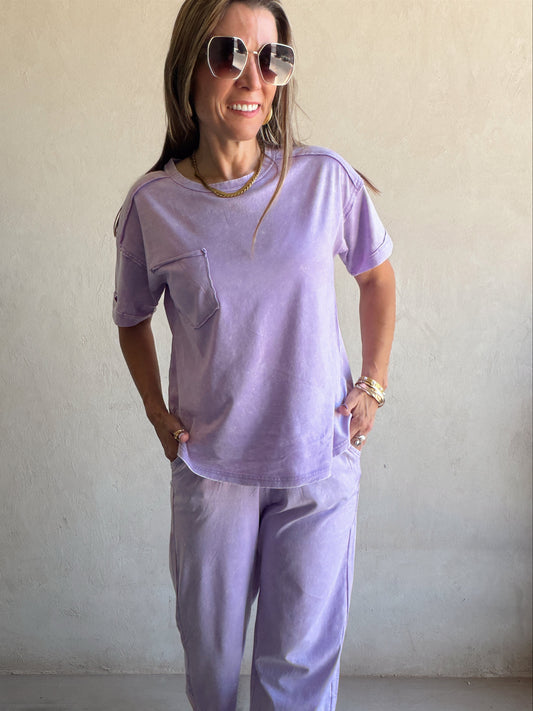 Isla Set in Lilac