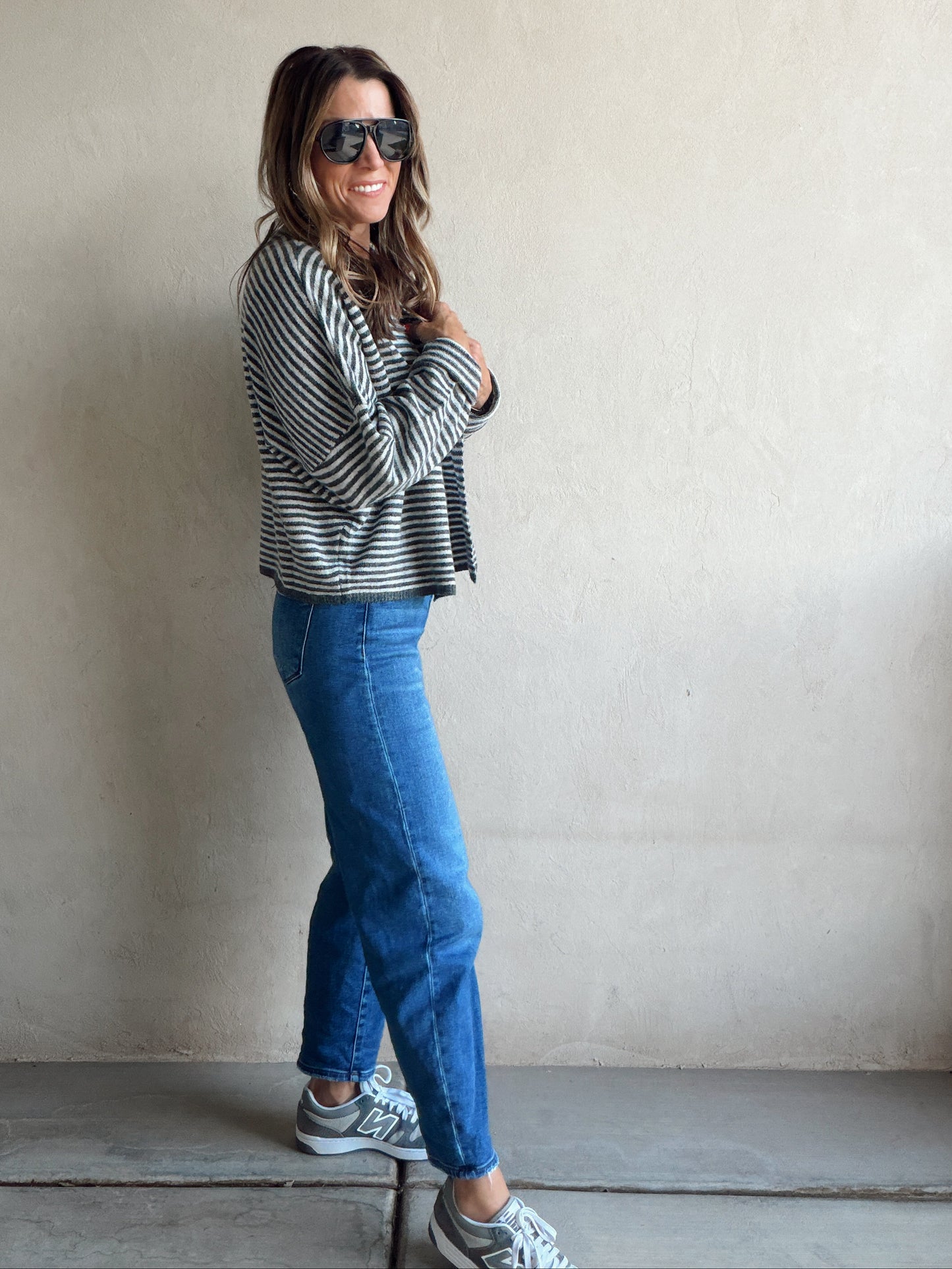 Bridget Cardigan in Charcoal