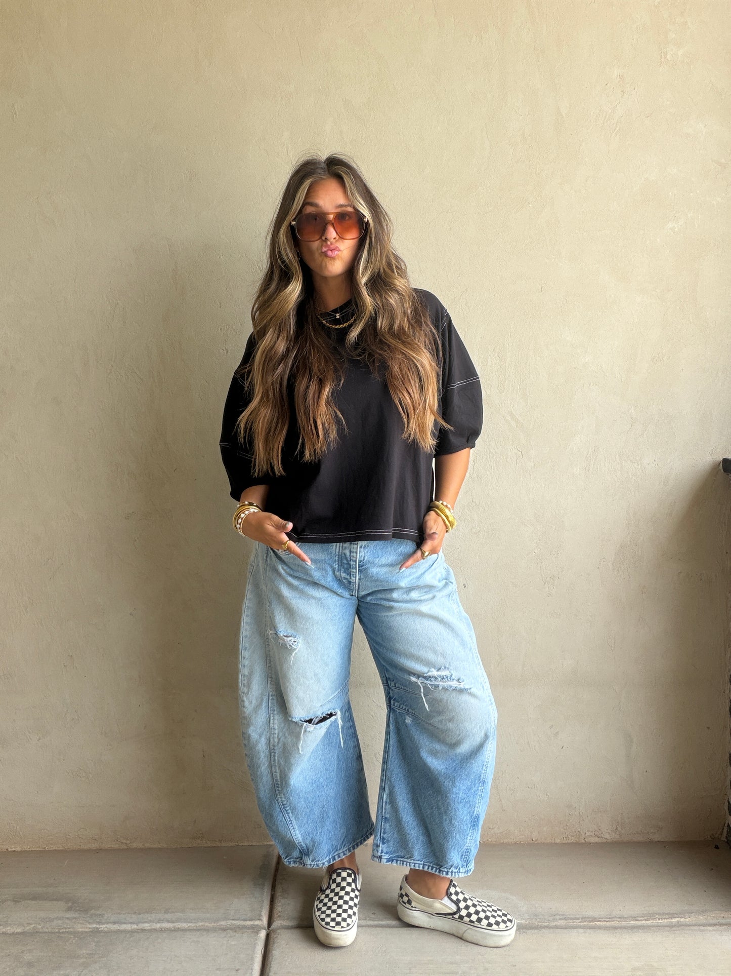 Jenelle Top in Black