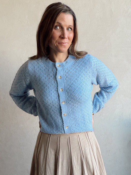 Scout Cardigan in Sky Blue