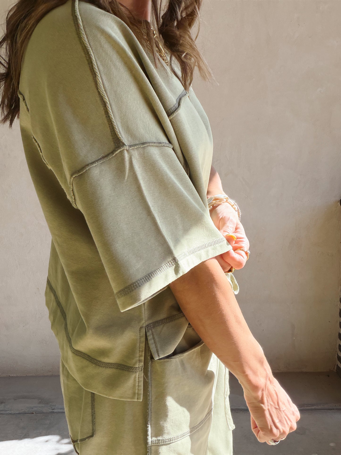 Clara Set in Olive