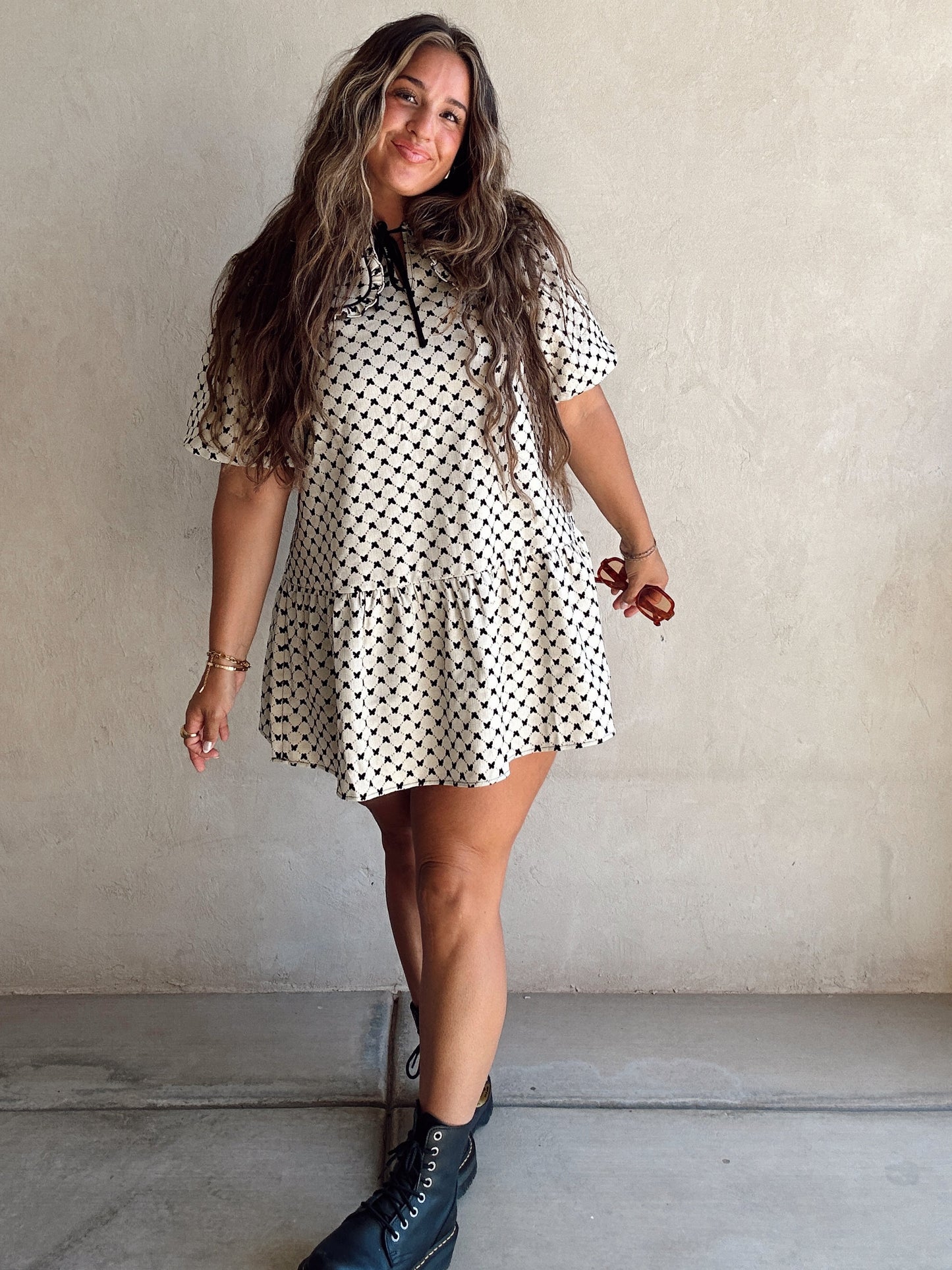 Cecee Dress in Taupe