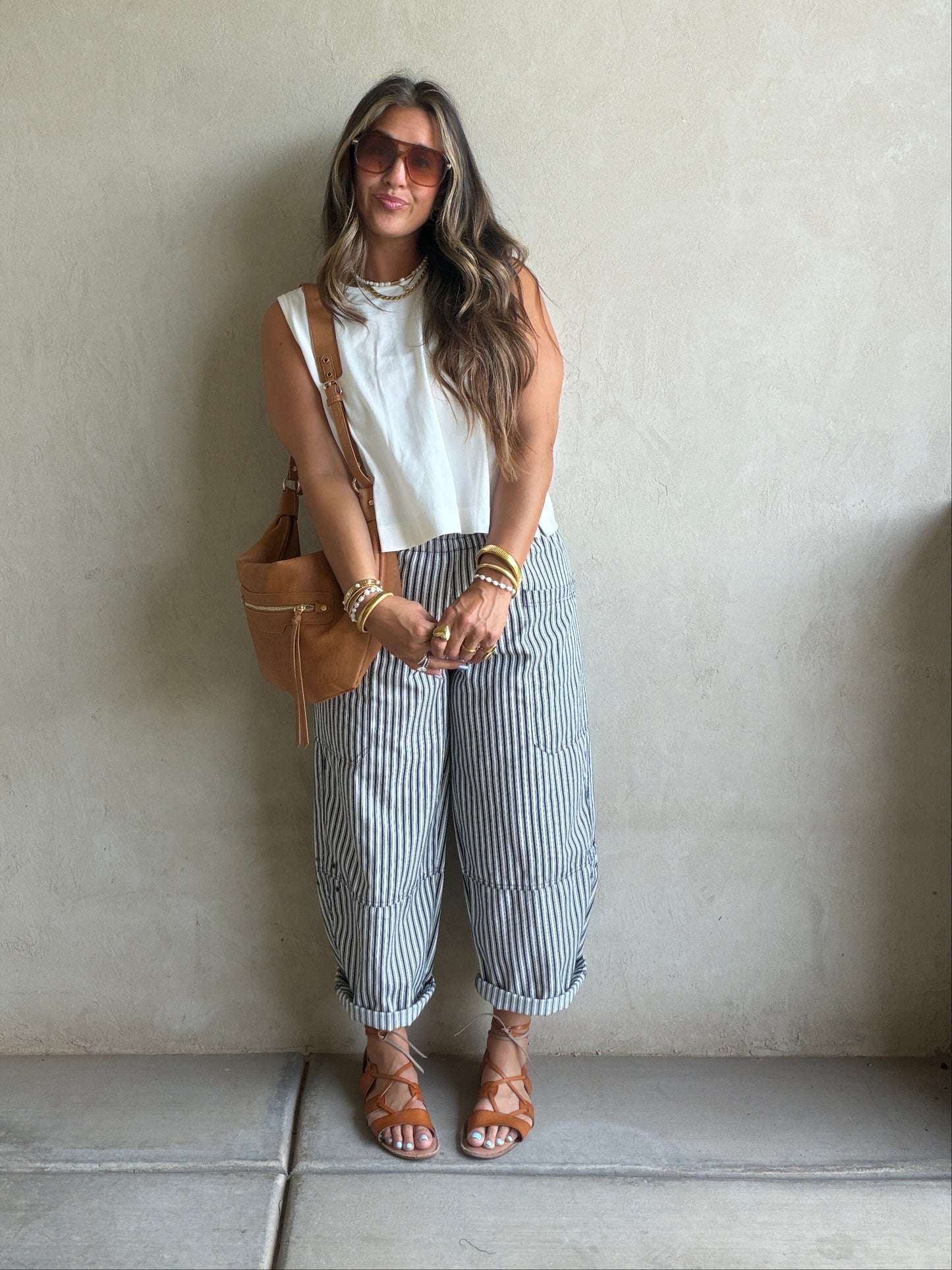 Melissa Tank in White