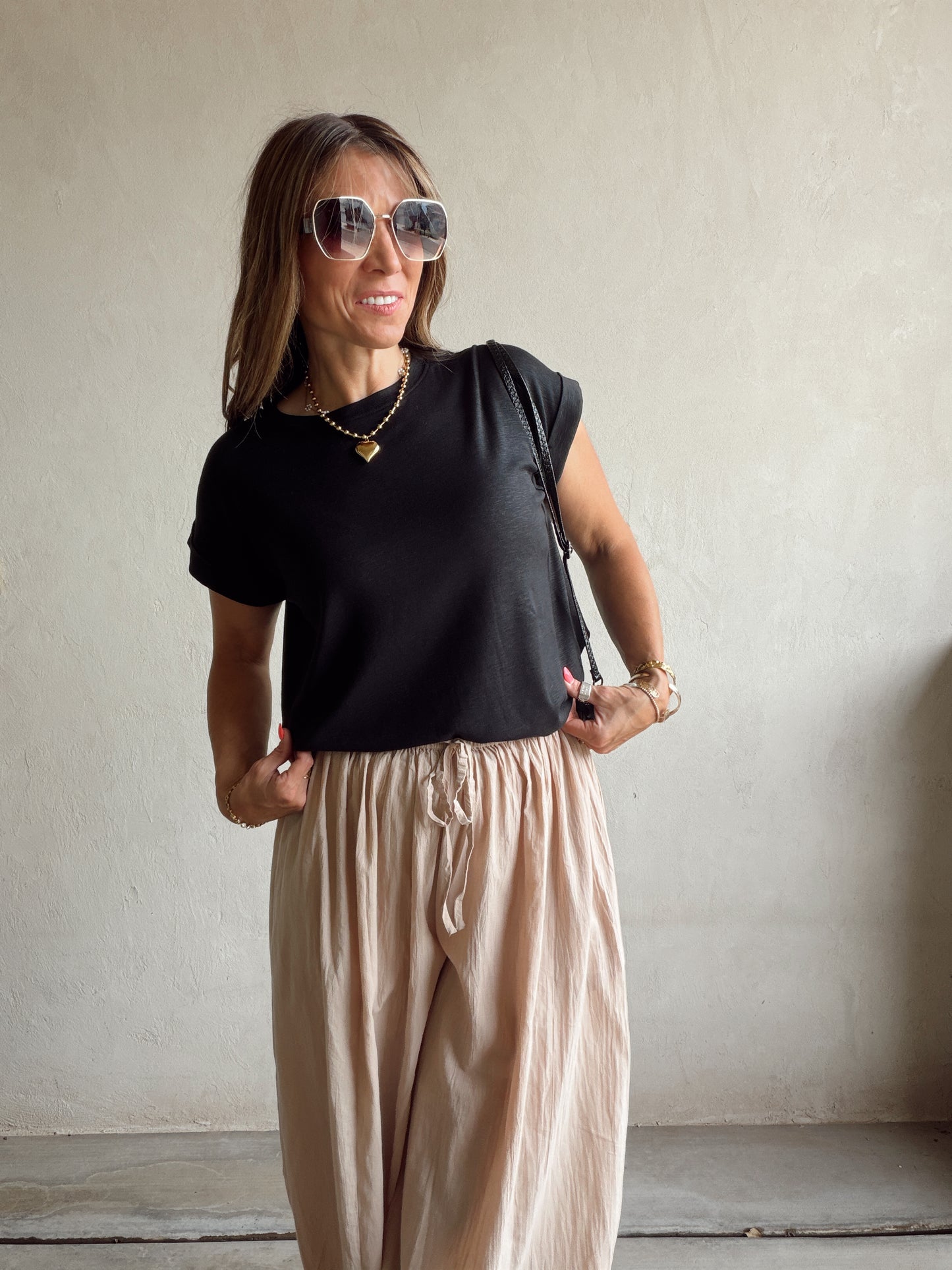 Lindsay Knit Top in Black