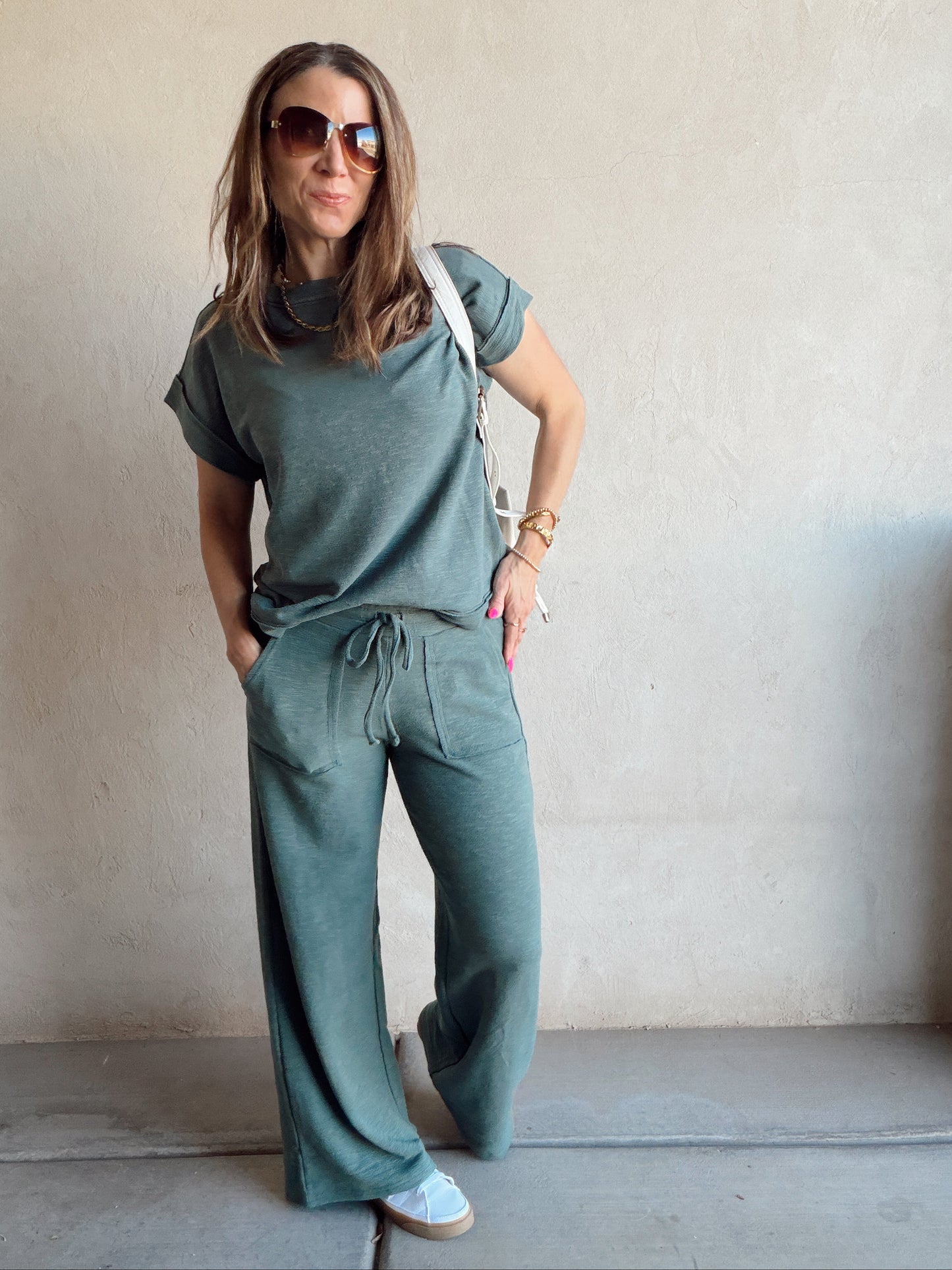 Vanessa Set in Olive