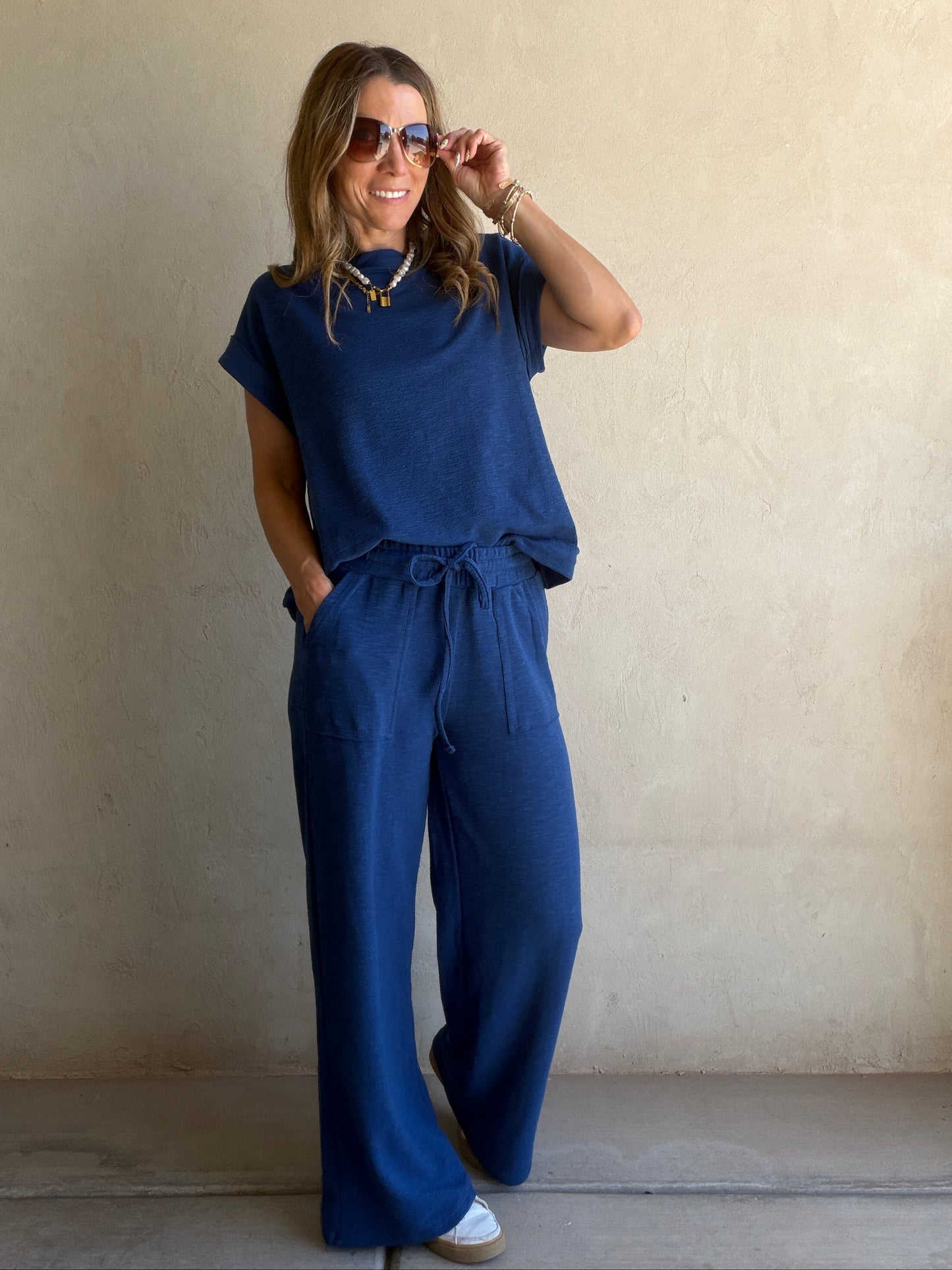 Vanessa Set in Cobalt Blue