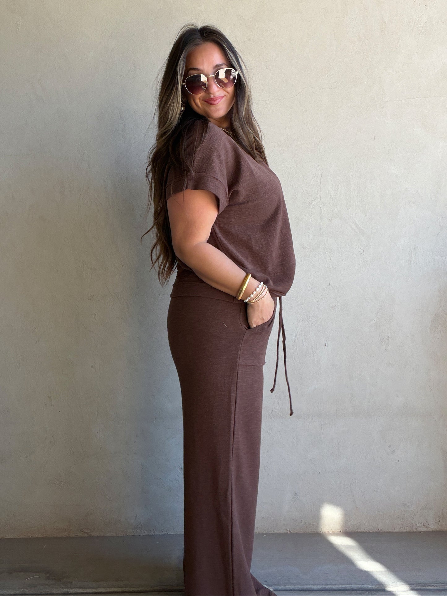 Vanessa Set in Brown