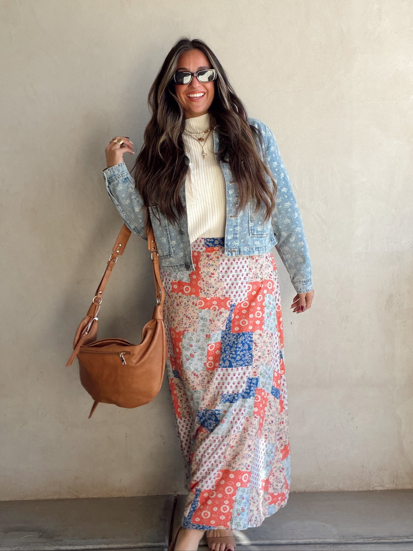 Leah Vegan Hobo in Camel