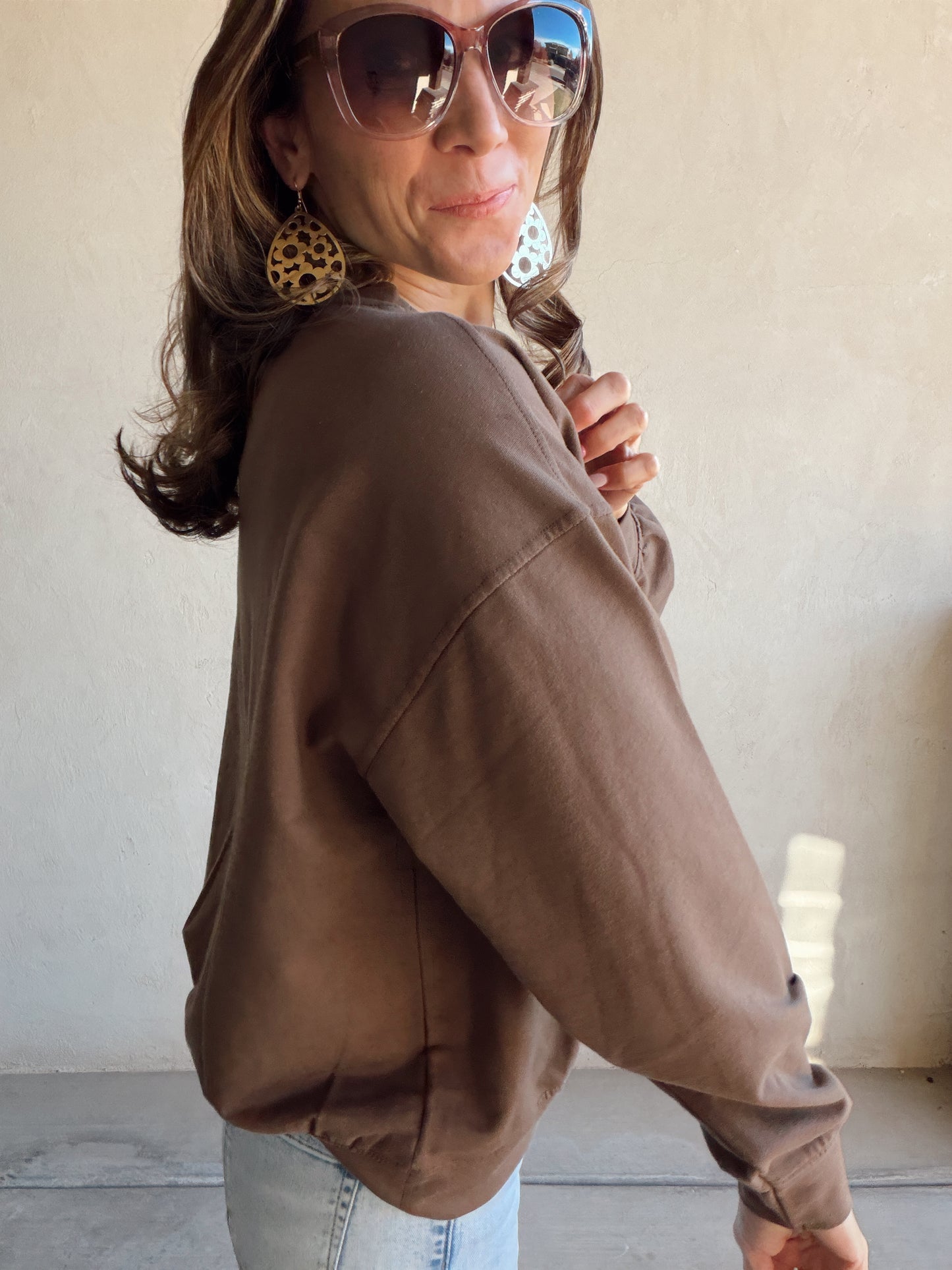 1987 Sweatshirt in Chocolate