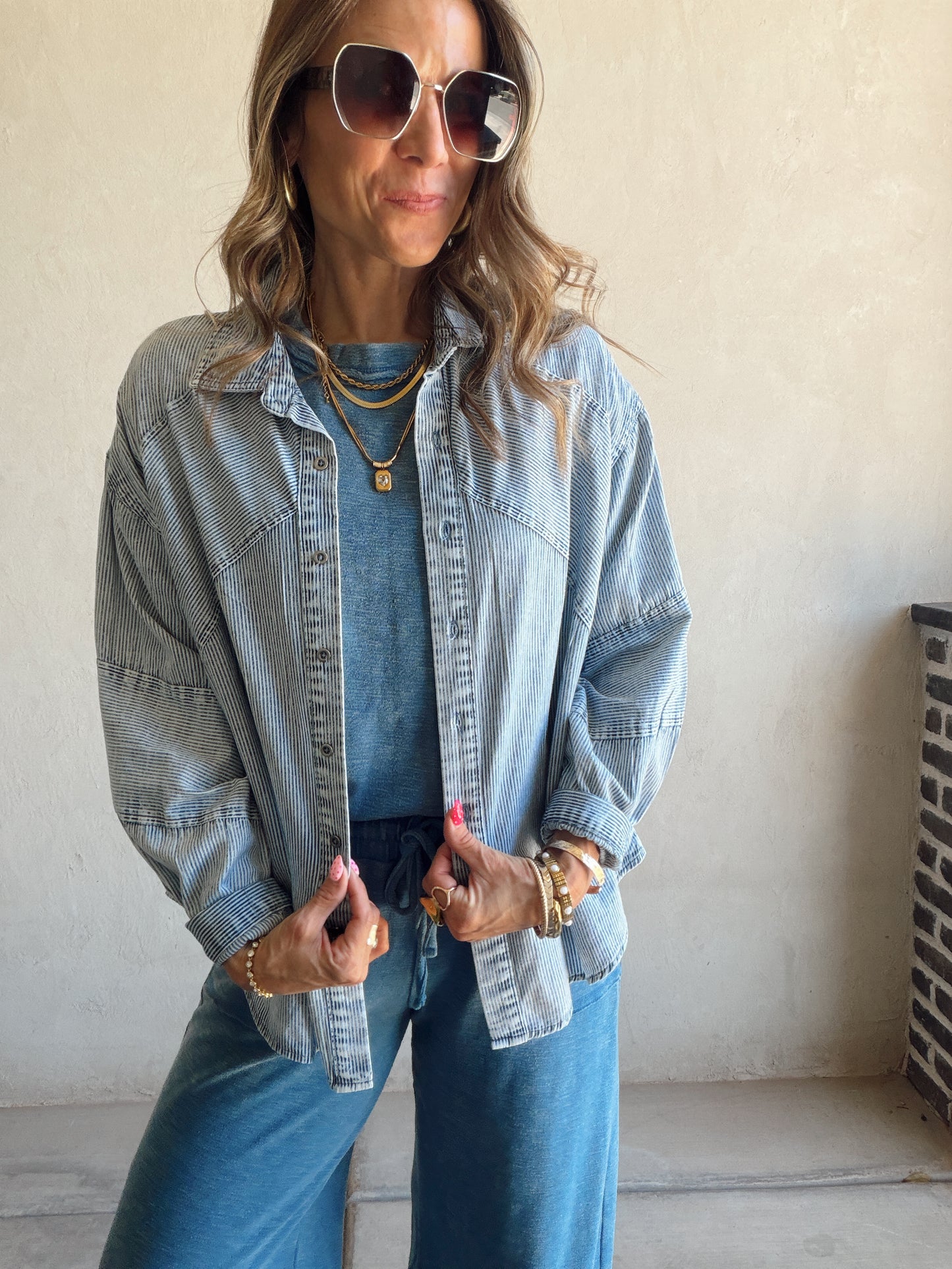 Darla Denim Shirt