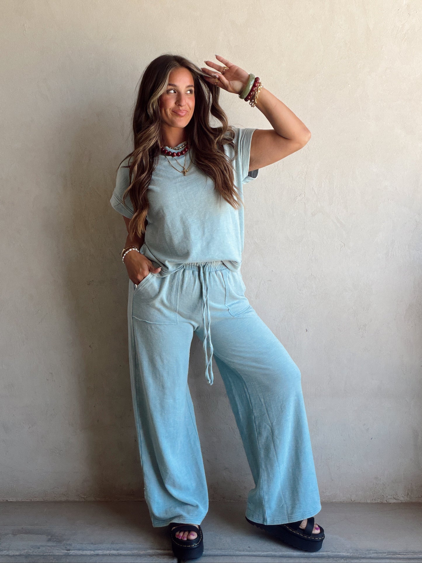 Vanessa Set in Seafoam