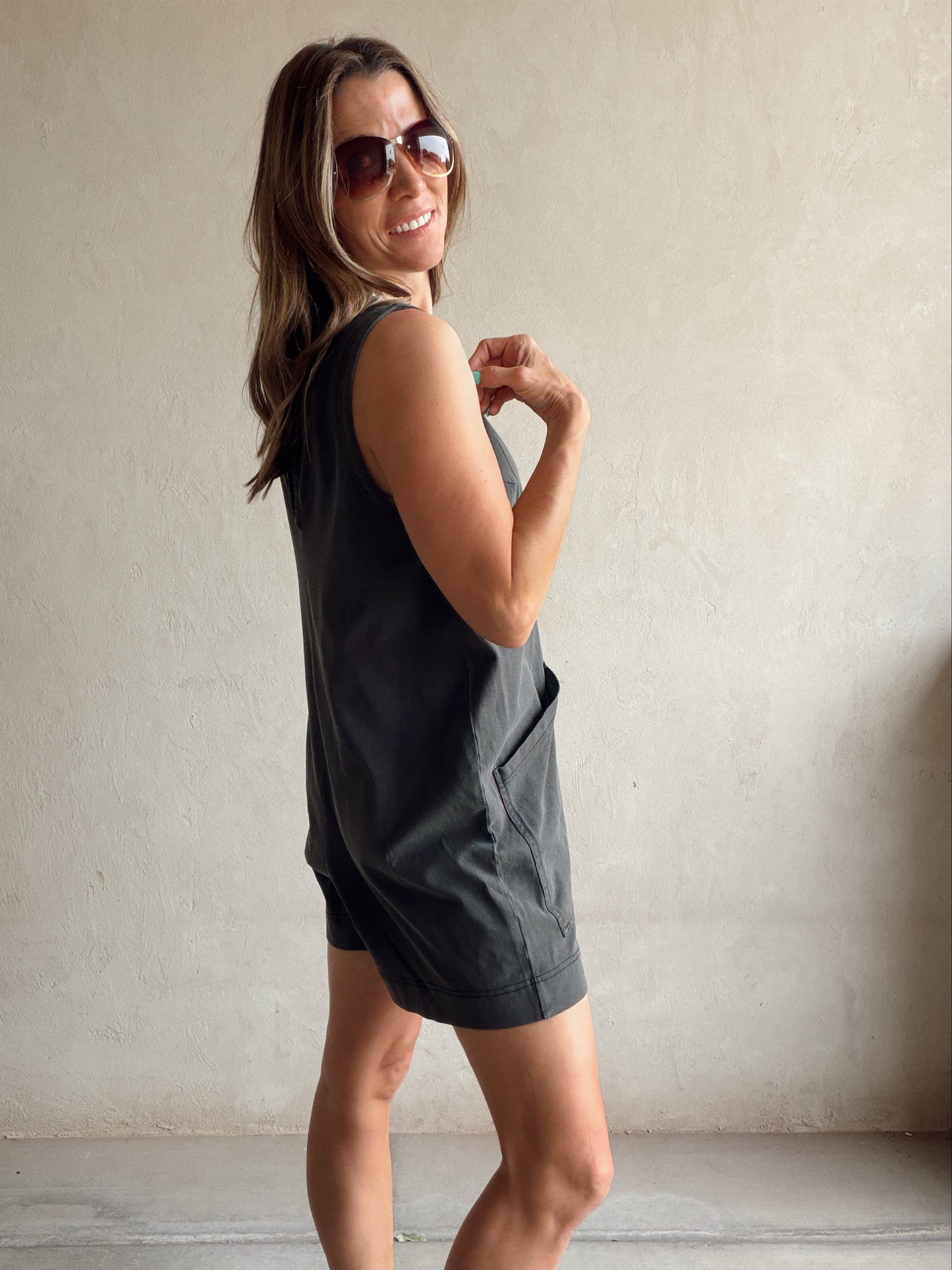 Lynae Romper in Black