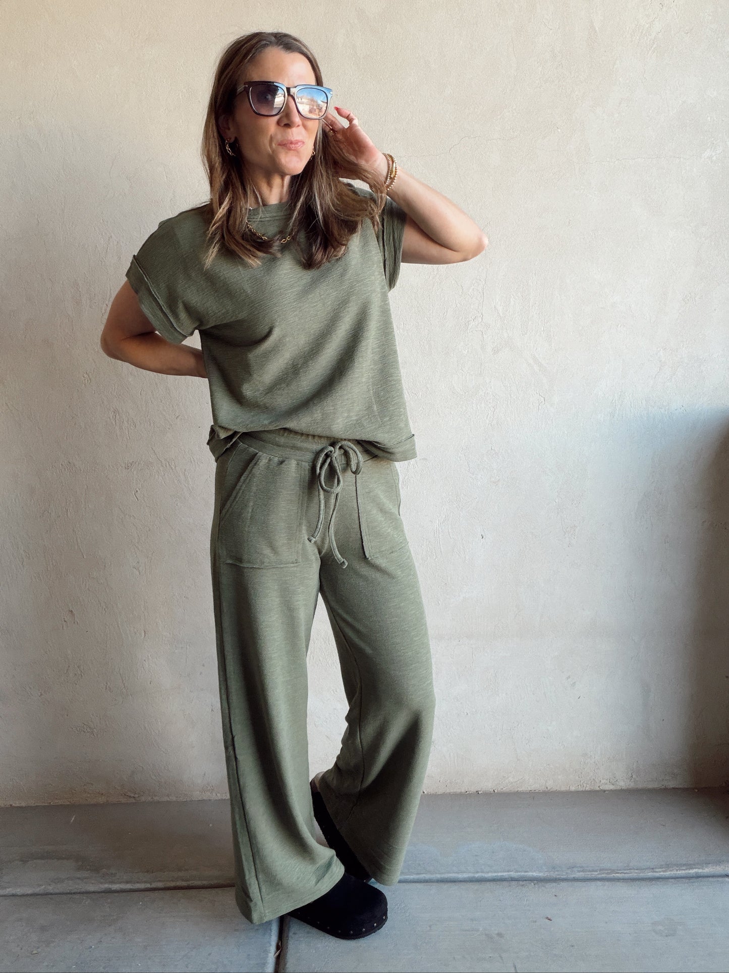 Vanessa Set in Olive